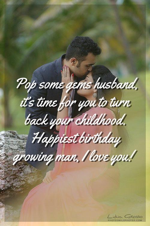 happy birthday messages hubby
